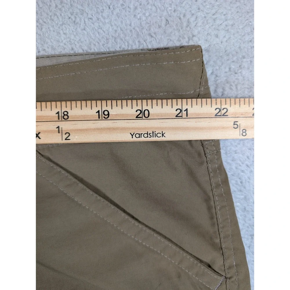 Kuhl Renegade Khaki Tan Cargo Hiking Shorts Mens 42 Style 5121 Nylon Spandex - Picture 3 of 13